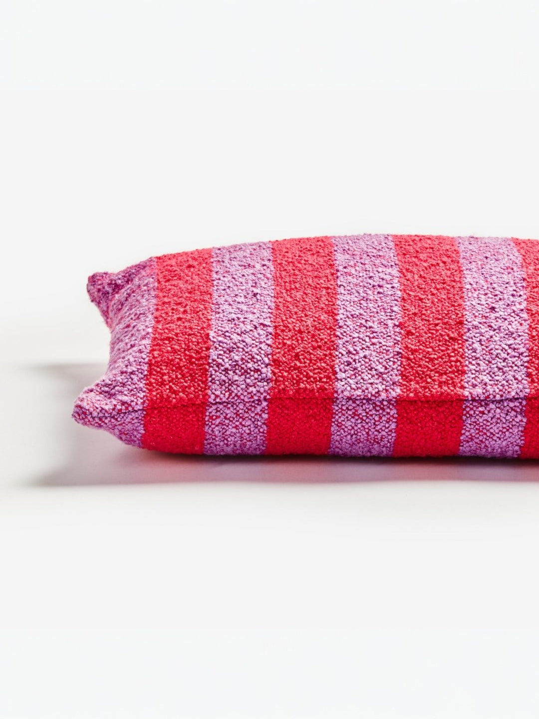 Boucle Stripe Candy Cushion