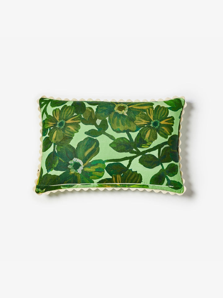 Rosetta Dark Mint Cushion