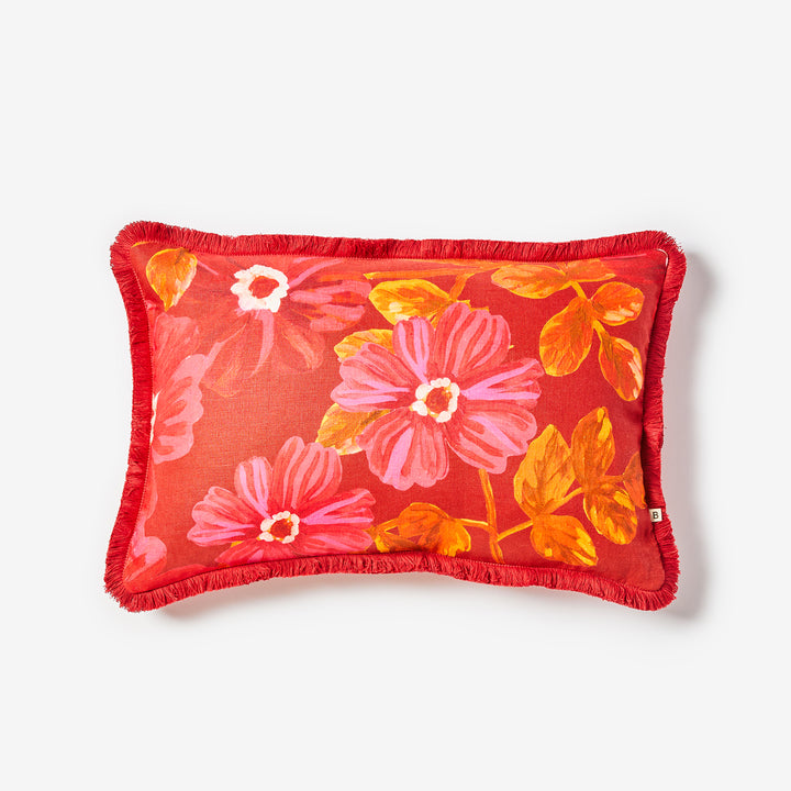 Rosetta Red Cushion | Indoor Cushions