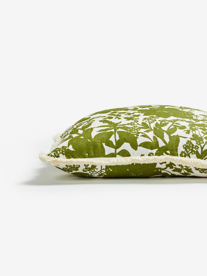 Herb Reverse Khaki Cushion