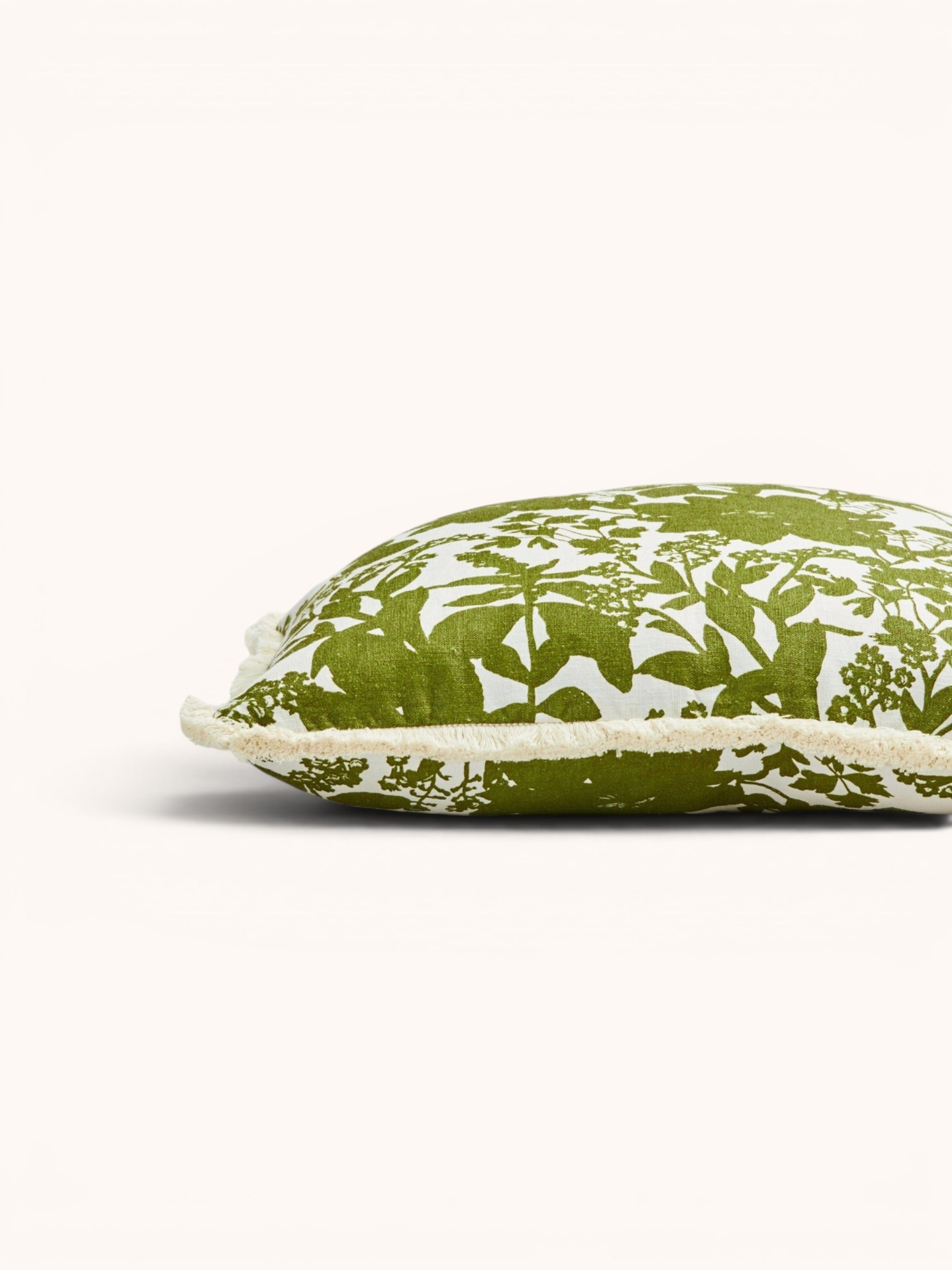Herb Reverse Khaki Cushion - Almost Perfect
