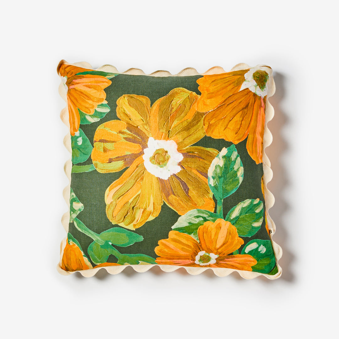 Rosetta Marigold Cushion | Indoor Cushions Online