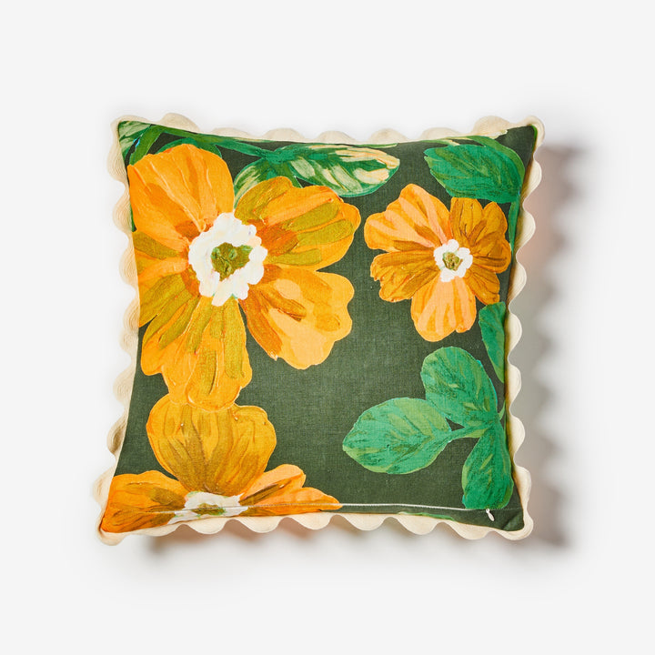 Rosetta Marigold Cushion | Indoor Cushions Online