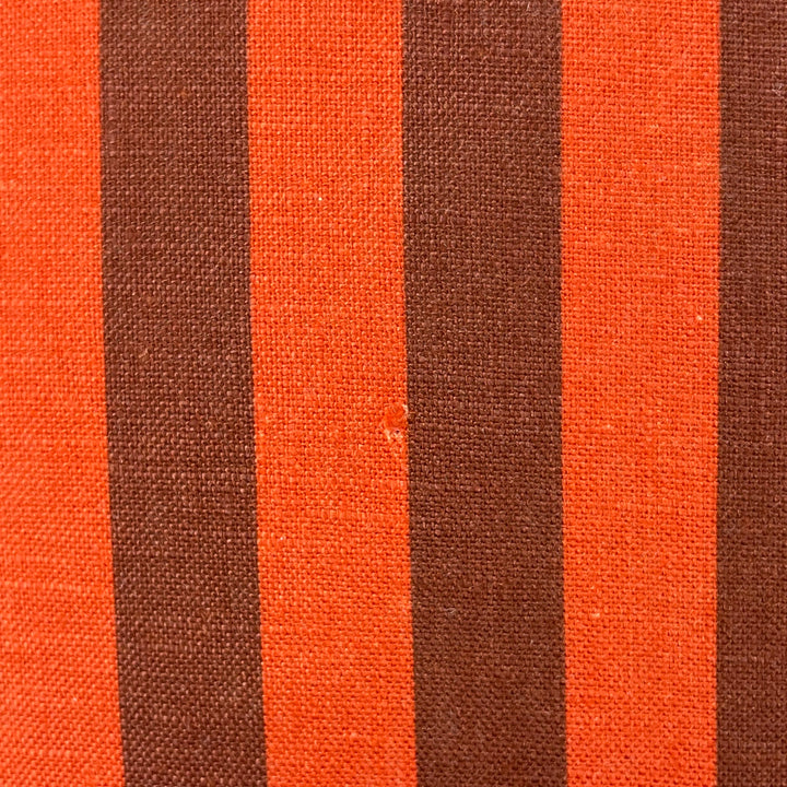 Thin Stripe Chocolate Cushion - Almost Perfect