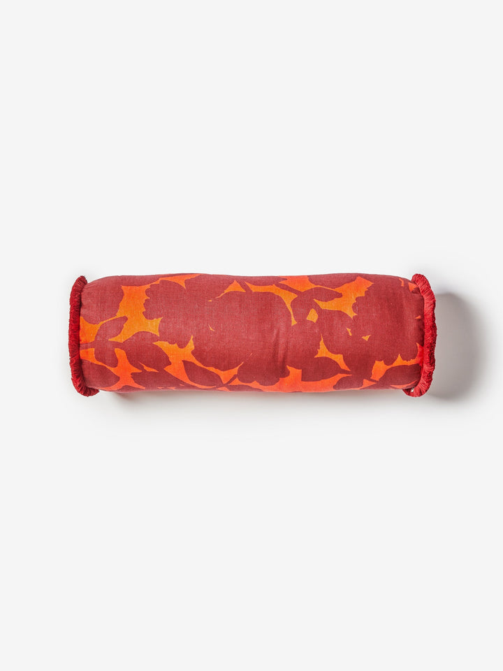 Carmine Rust Bolster