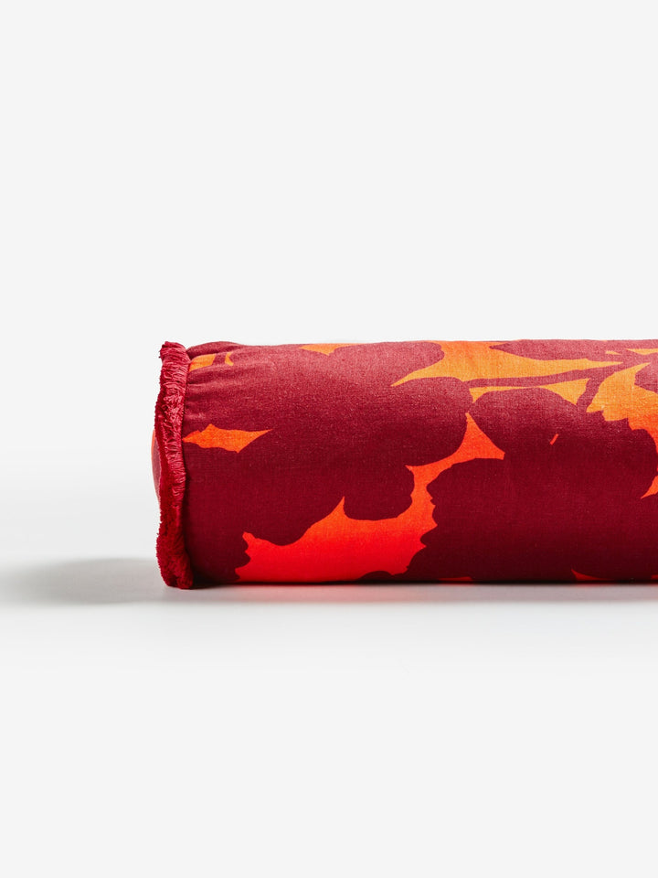 Carmine Rust Bolster