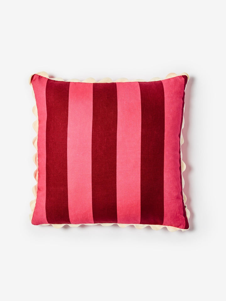 Big Stripe Cerise Cushion