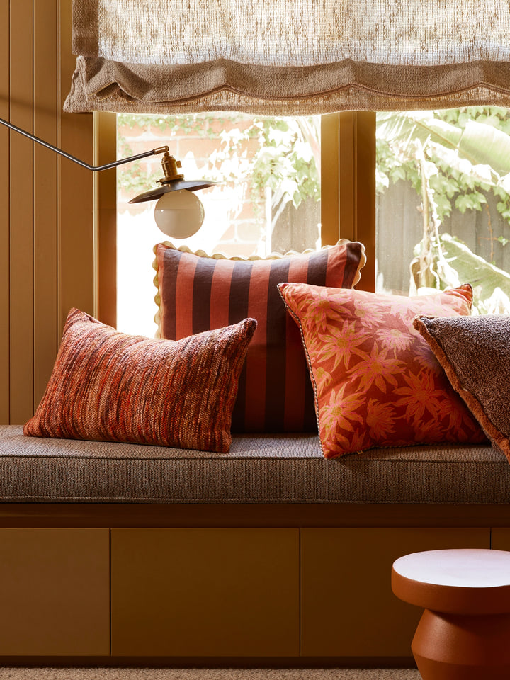 Wool Marle Rust Cushion