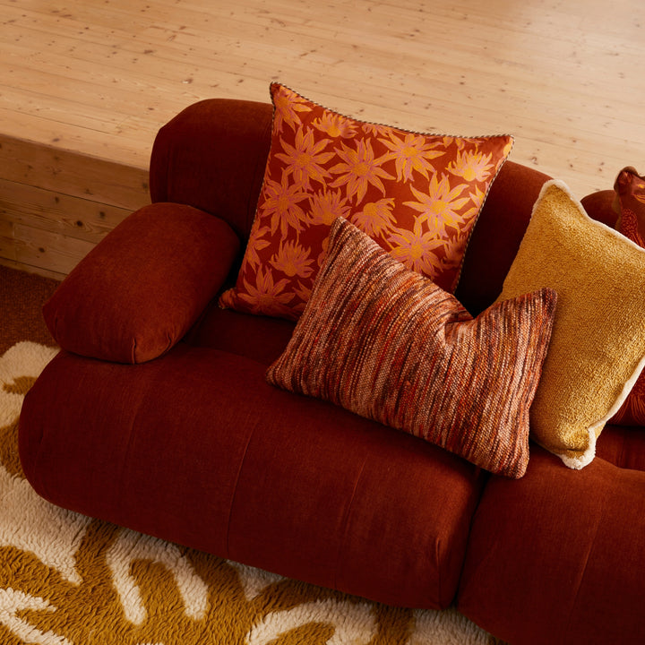 Wool Marle Rust Cushion