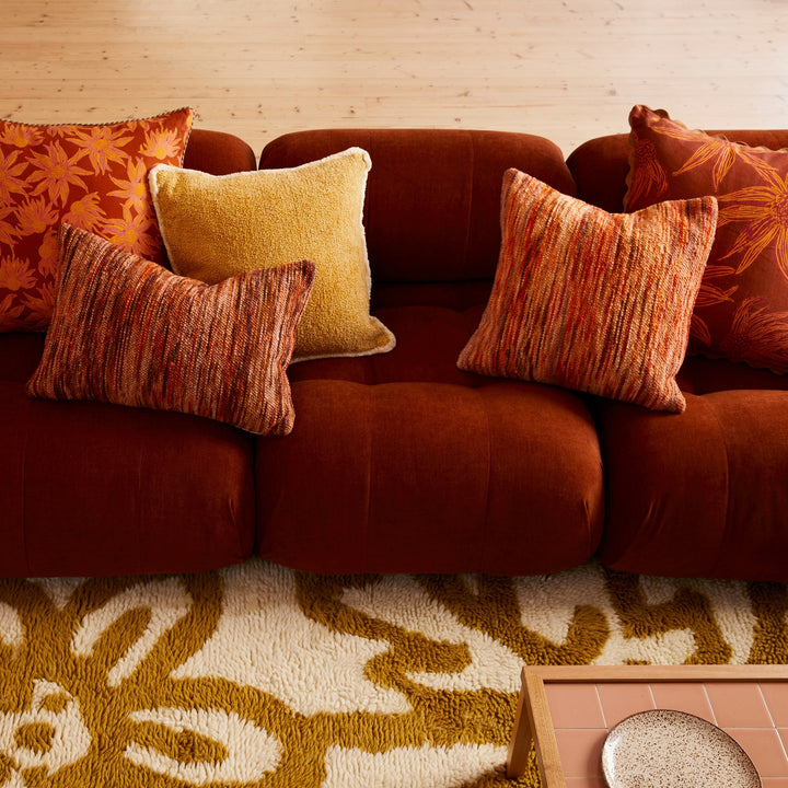 Wool Marle Rust Cushion