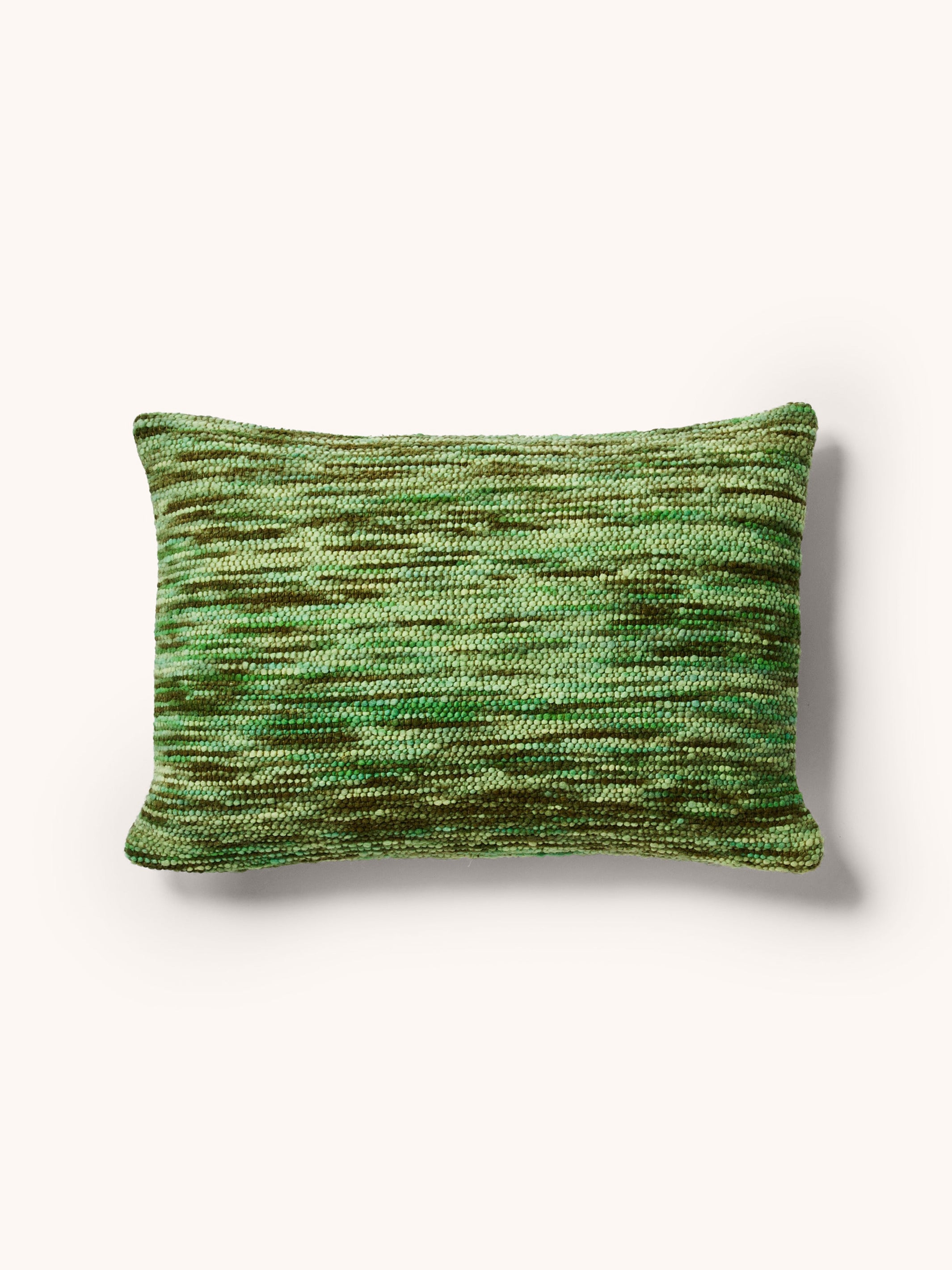 Wool Marle Emerald Cushion