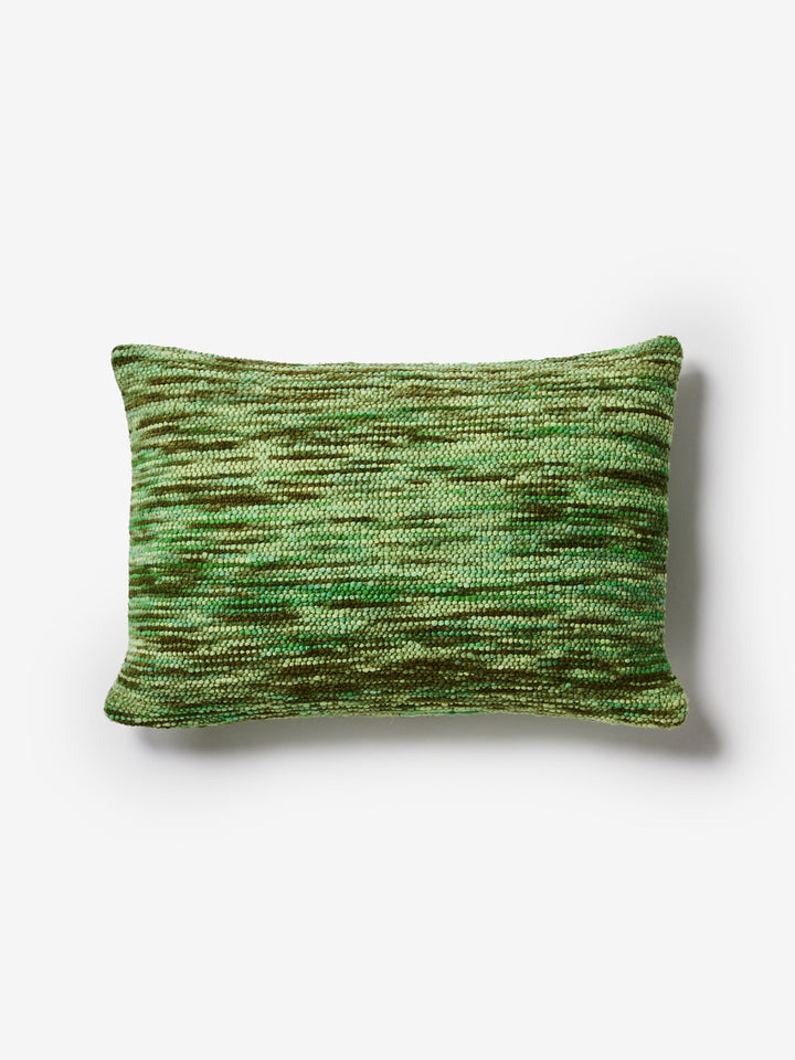 Wool Marle Emerald Cushion