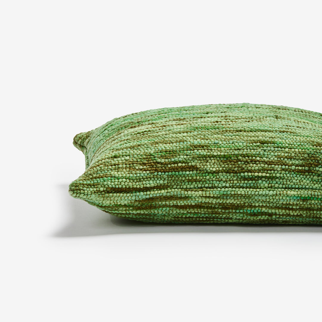 Wool Marle Emerald Cushion