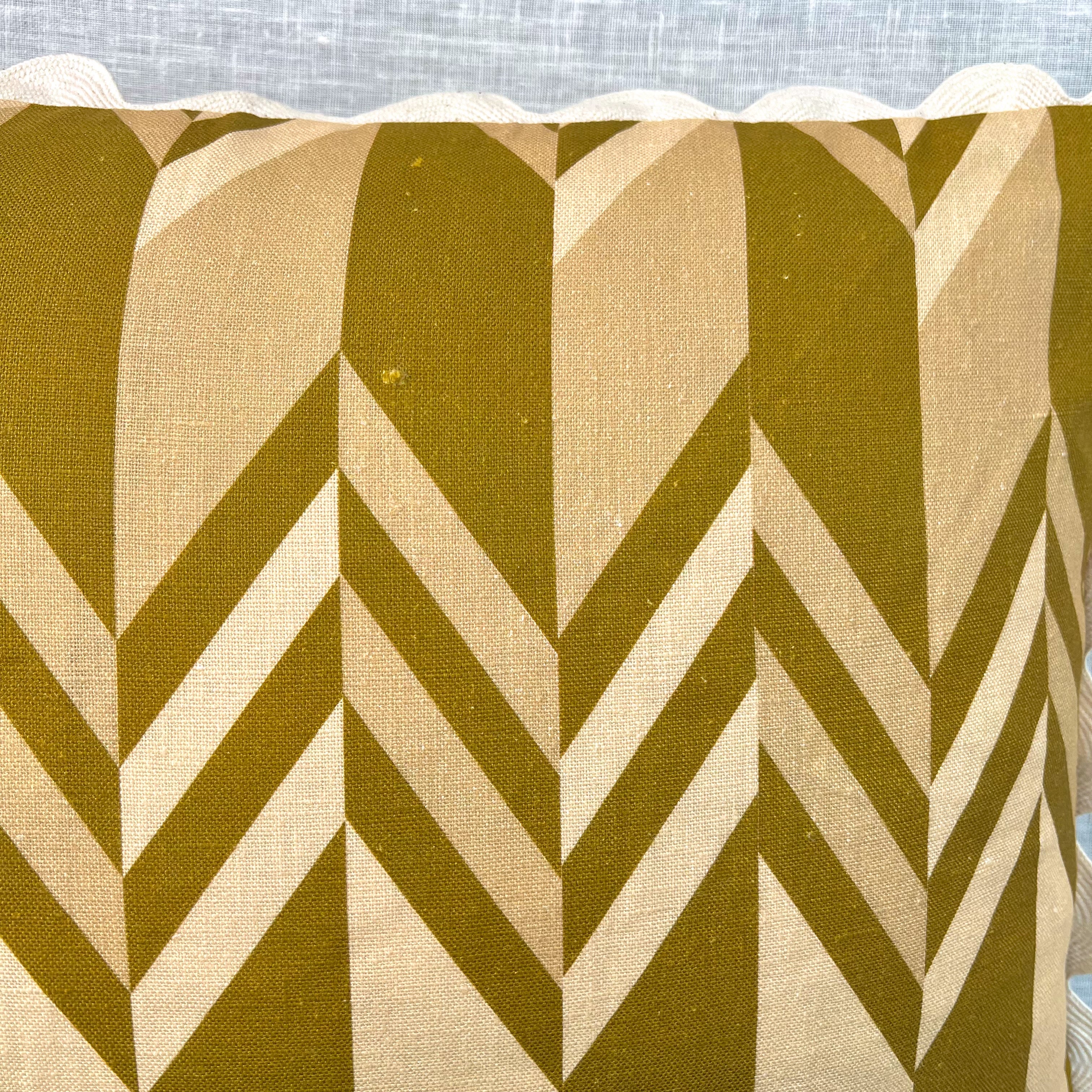Channel Citron Cushion - Almost Perfect