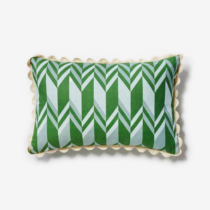 Channel Green Cushion