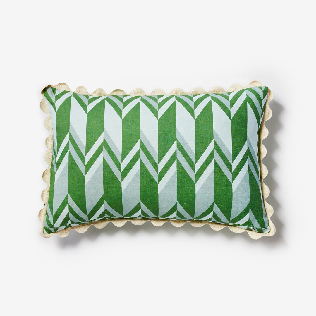 Channel Green Cushion