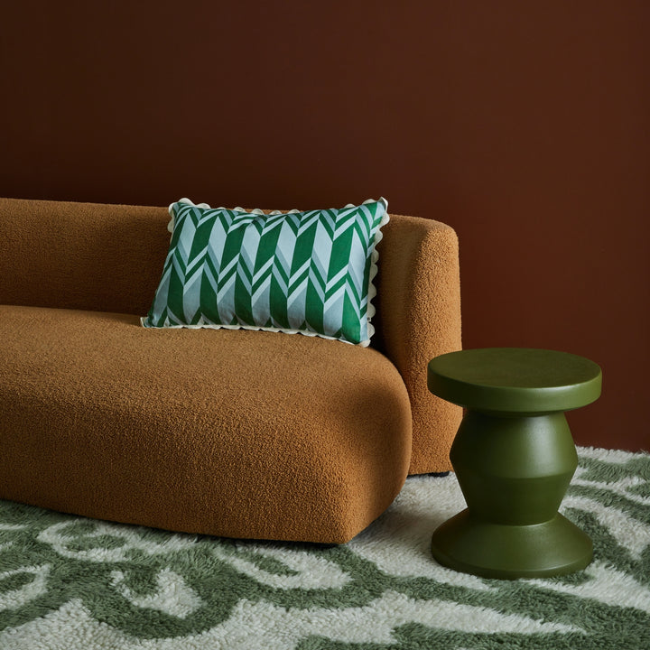 Channel Green Cushion