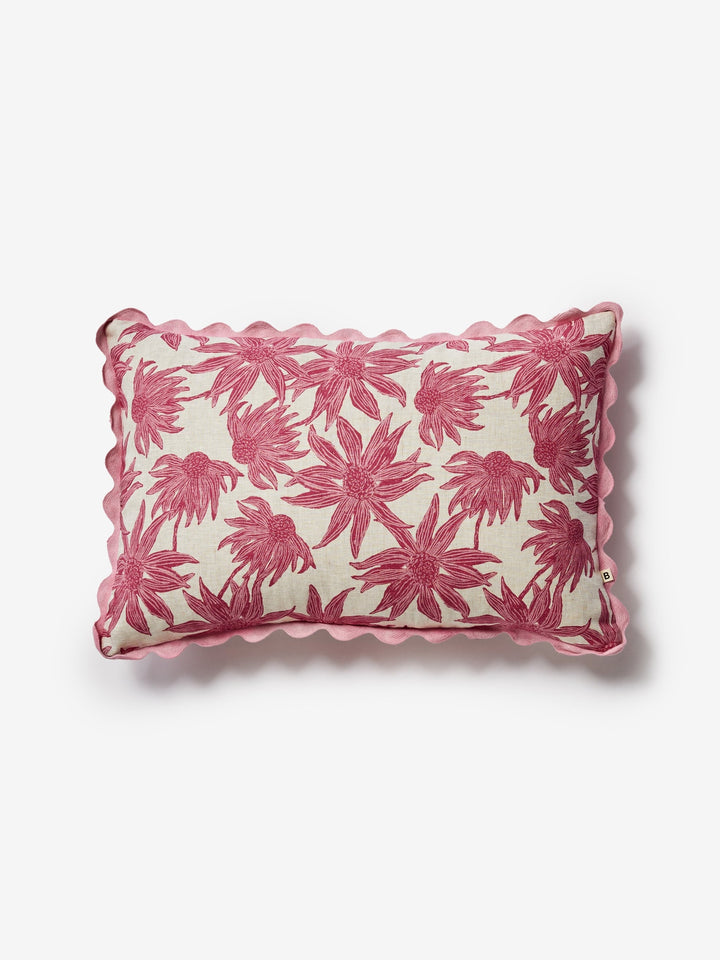 Flannel Flower Pink Cushion