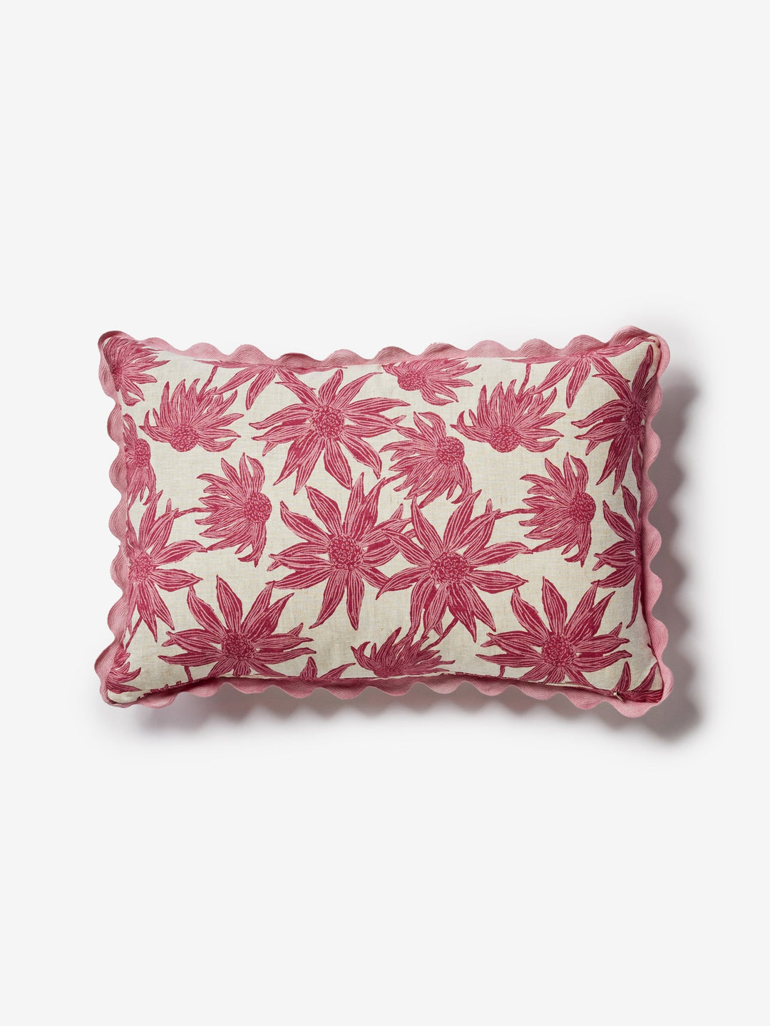 Flannel Flower Pink Cushion
