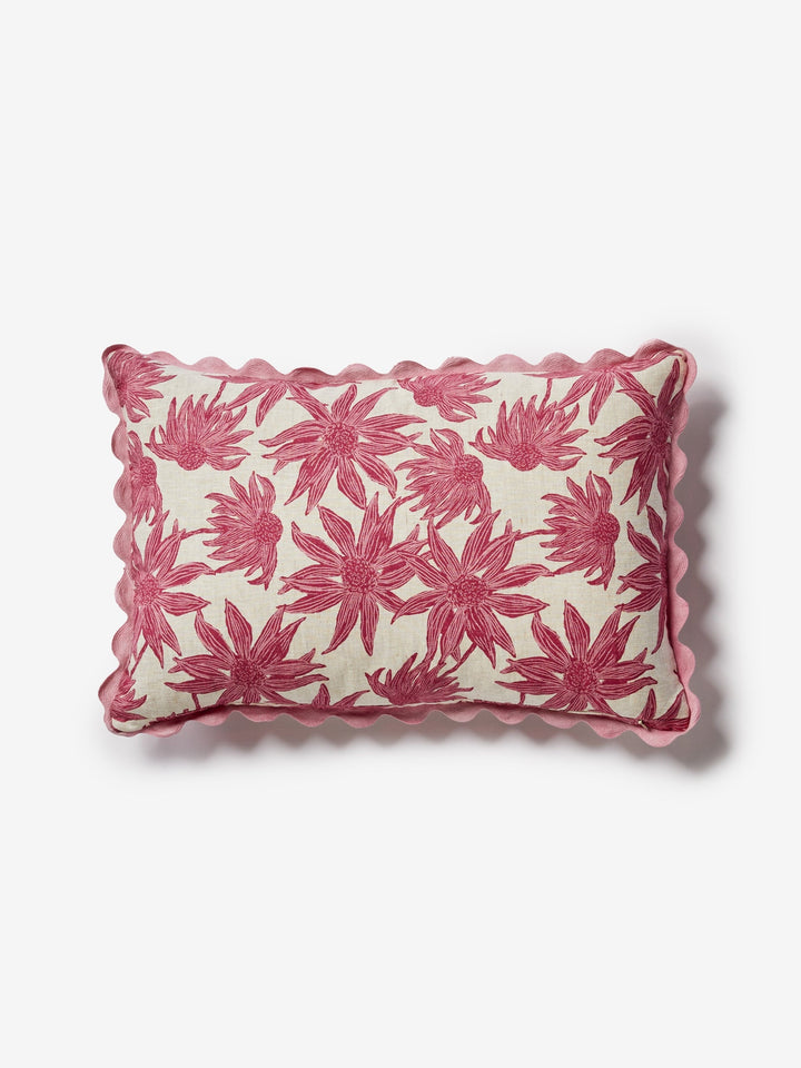 Flannel Flower Pink Cushion