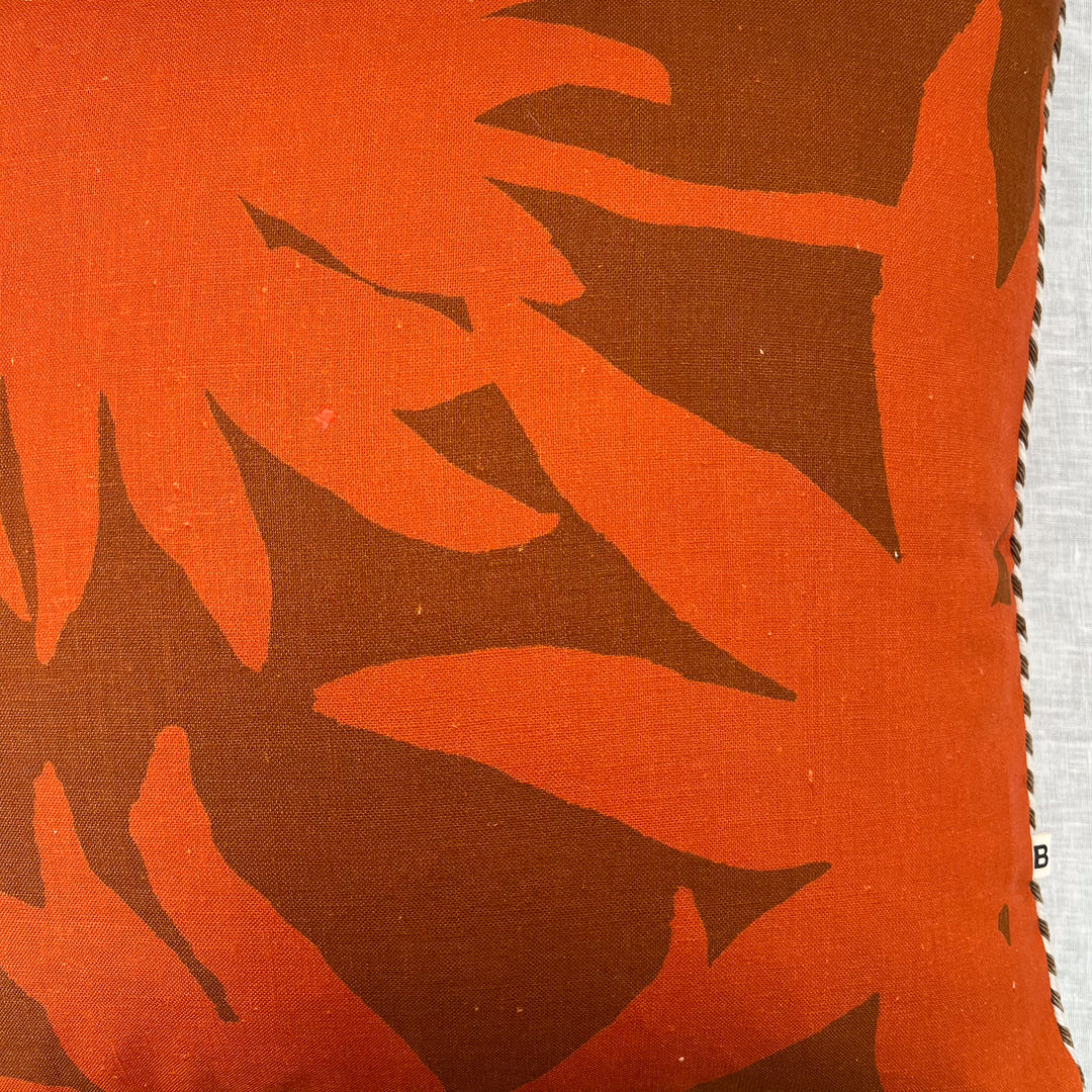 Fleur Orange Cushion - Almost Perfect