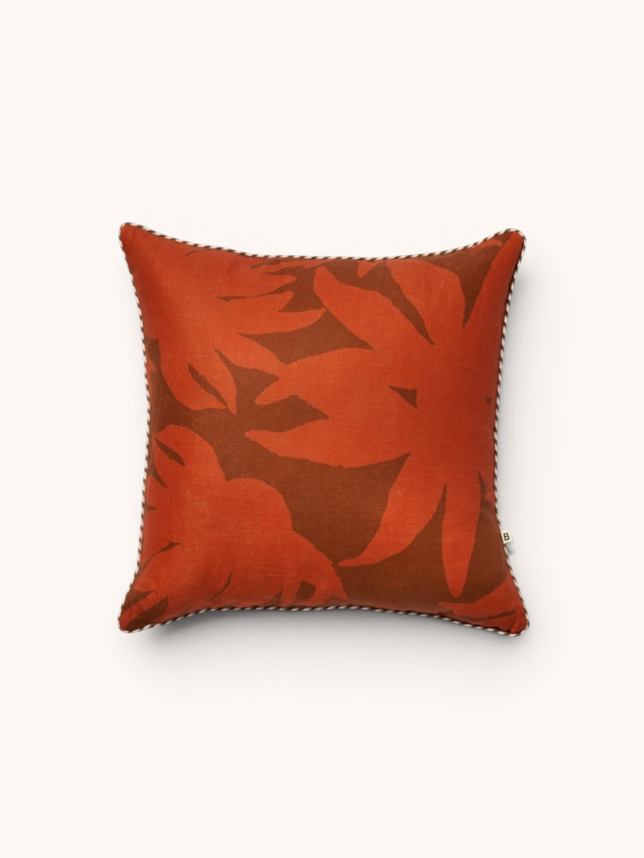 Fleur Orange Cushion