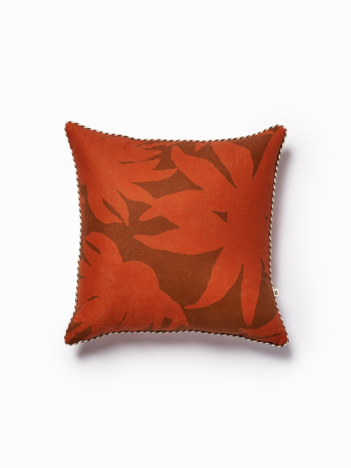 Fleur Orange Cushion