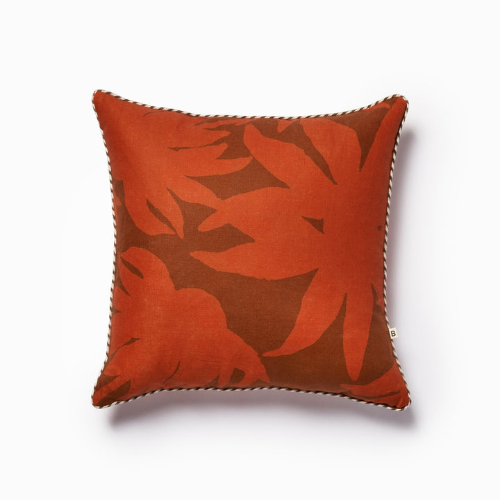 Fleur Orange Cushion