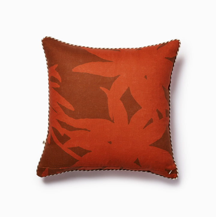 Fleur Orange Cushion