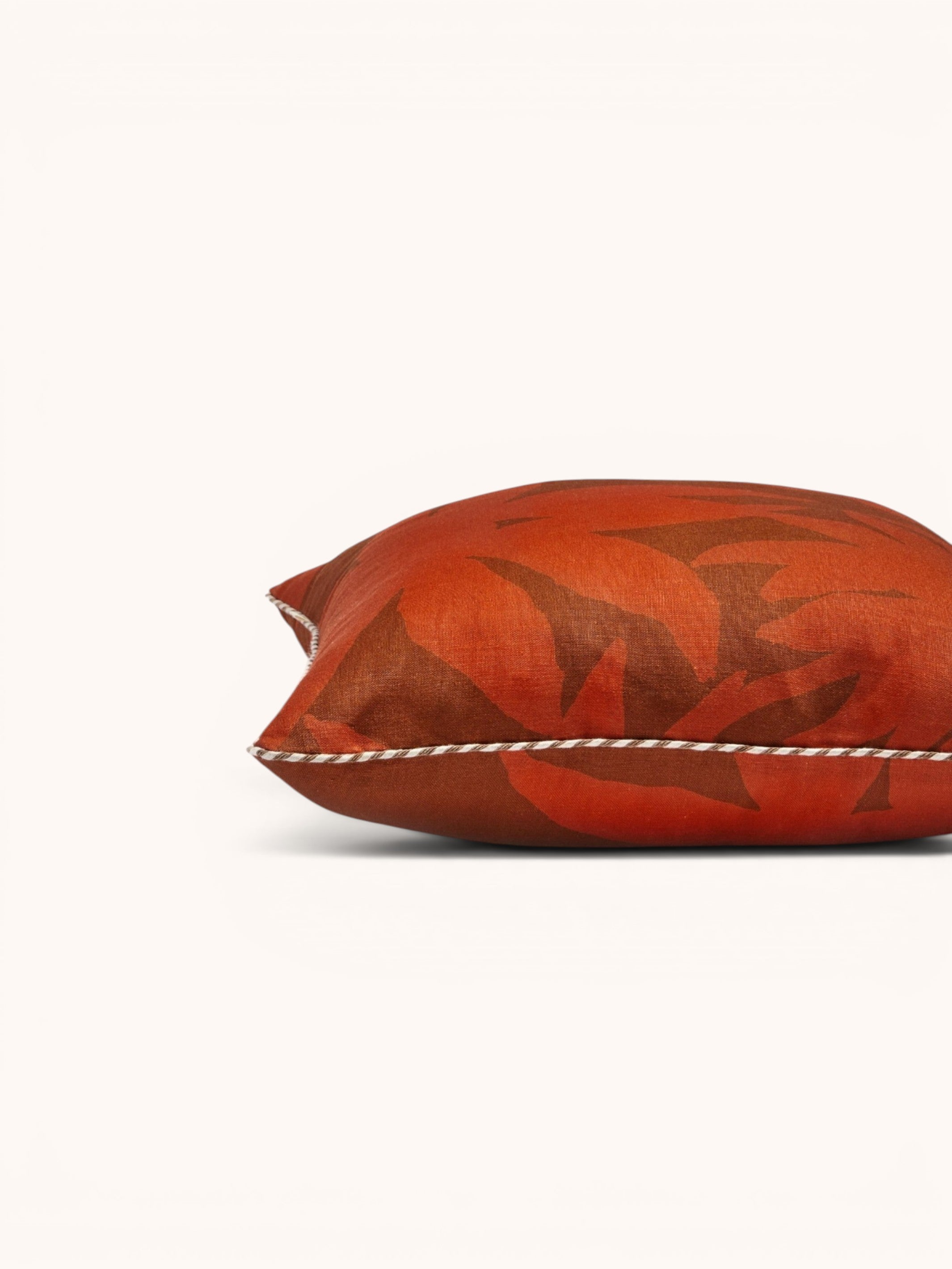 Fleur Orange Cushion
