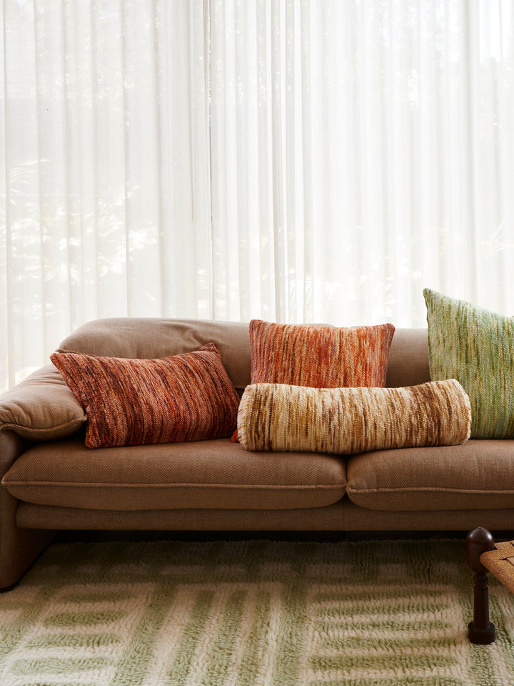 Wool Marle Orange Cushion