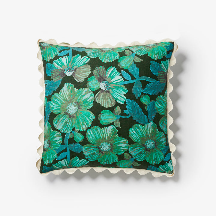 Woodland Emerald Cushion