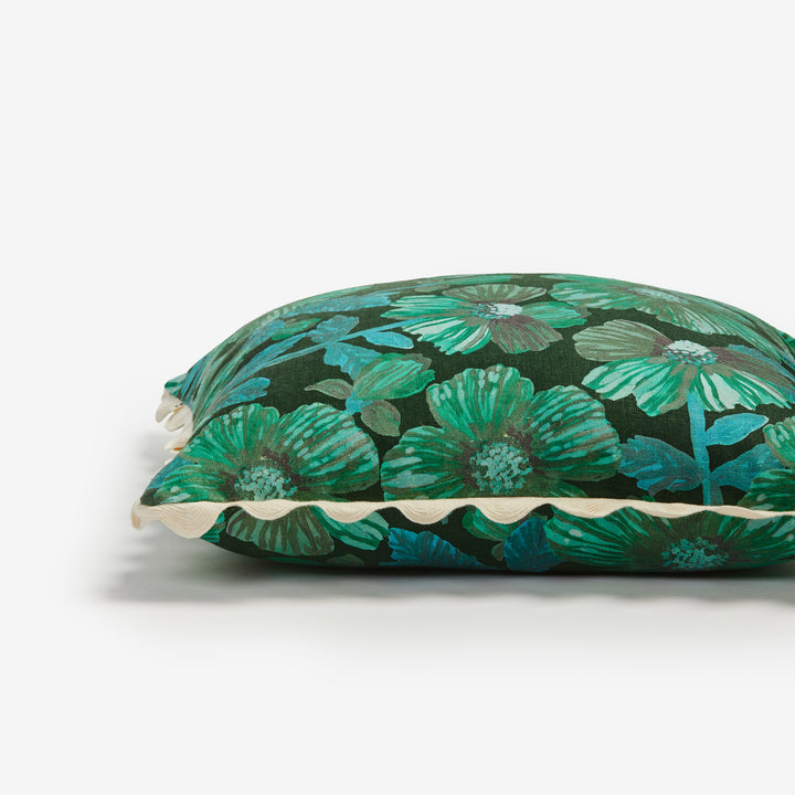 Woodland Emerald Cushion