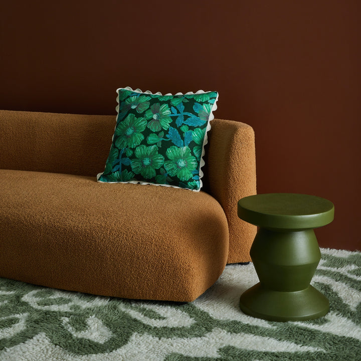 Woodland Emerald Cushion