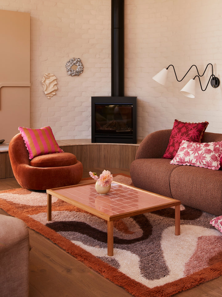 Bold Stripe Candy Cushion