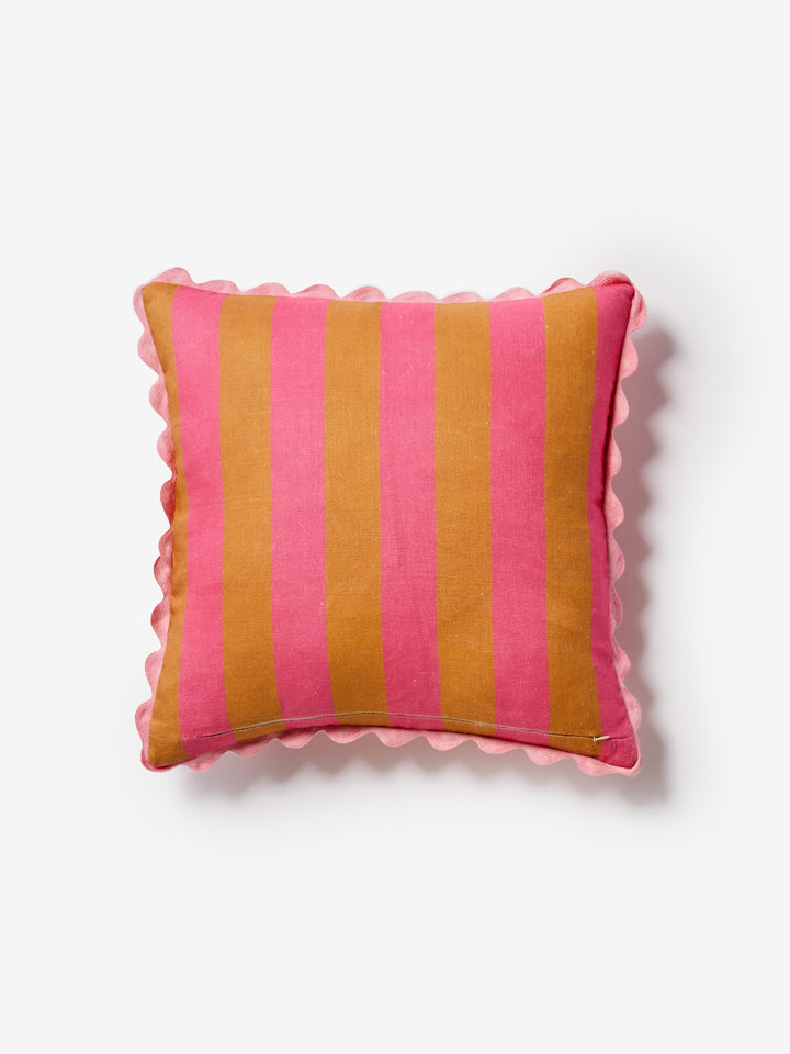 Bold Stripe Candy Cushion