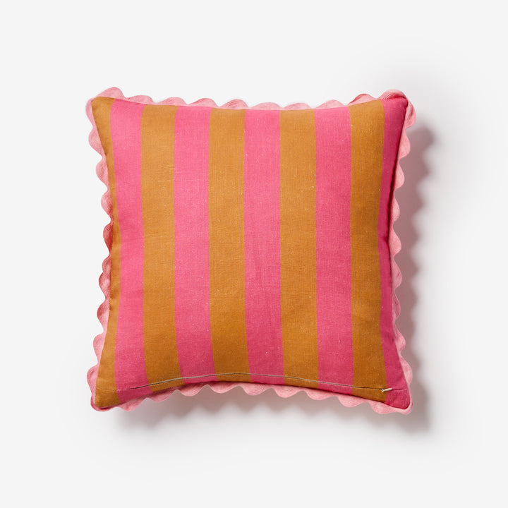 Bold Stripe Candy Cushion