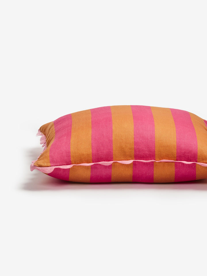 Bold Stripe Candy Cushion