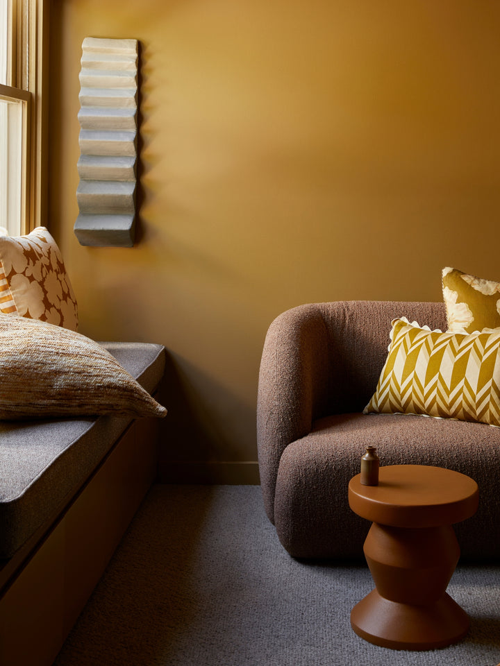 Daphne Mustard Cushion
