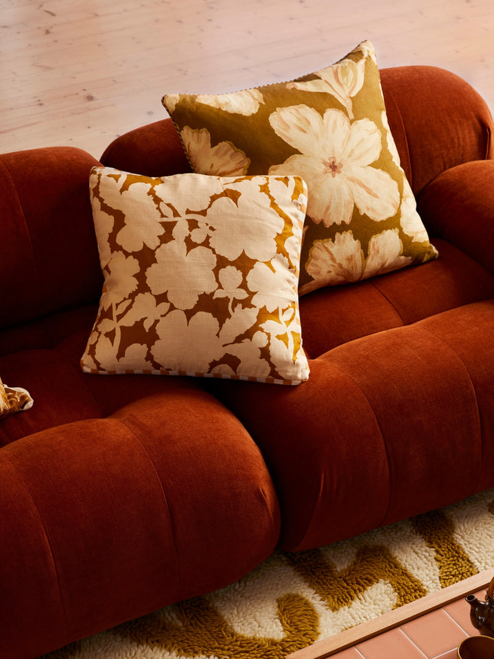 Daphne Mustard Cushion