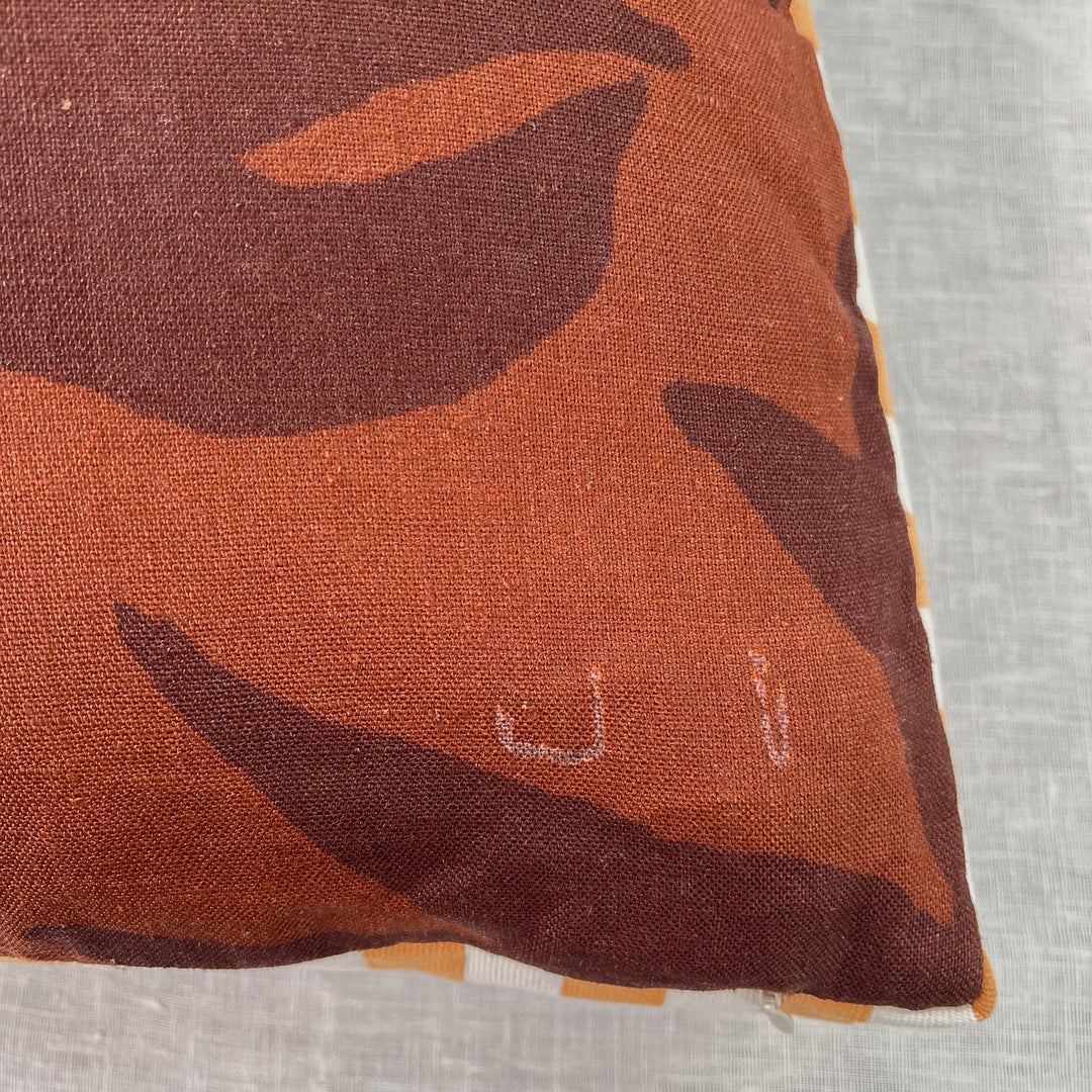 Fleur Chocolate Cushion - Almost Perfect