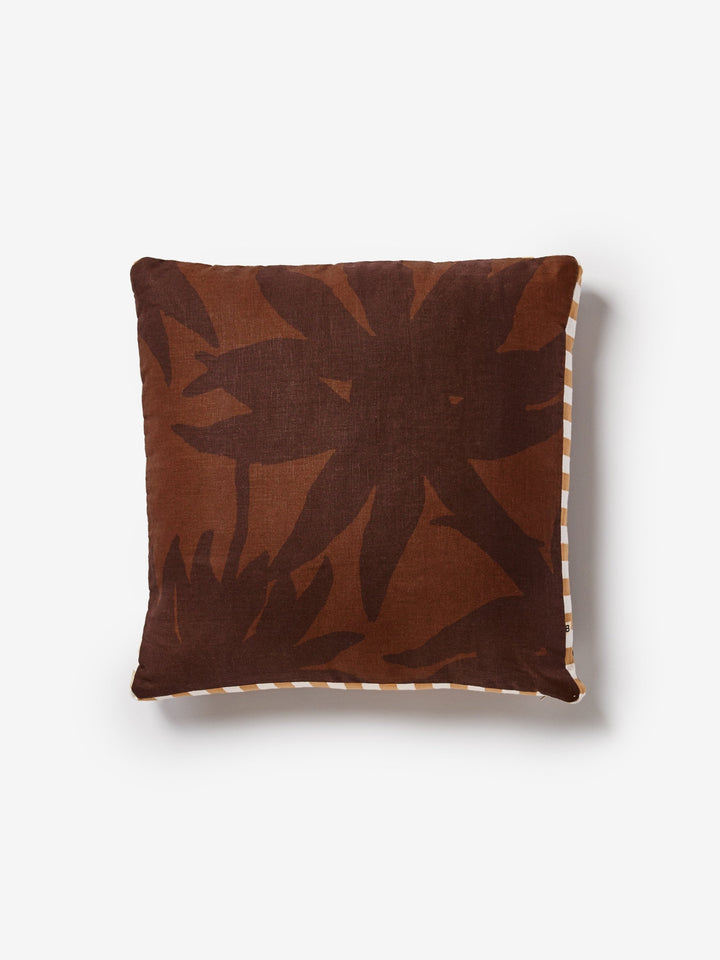 Fleur Chocolate Cushion