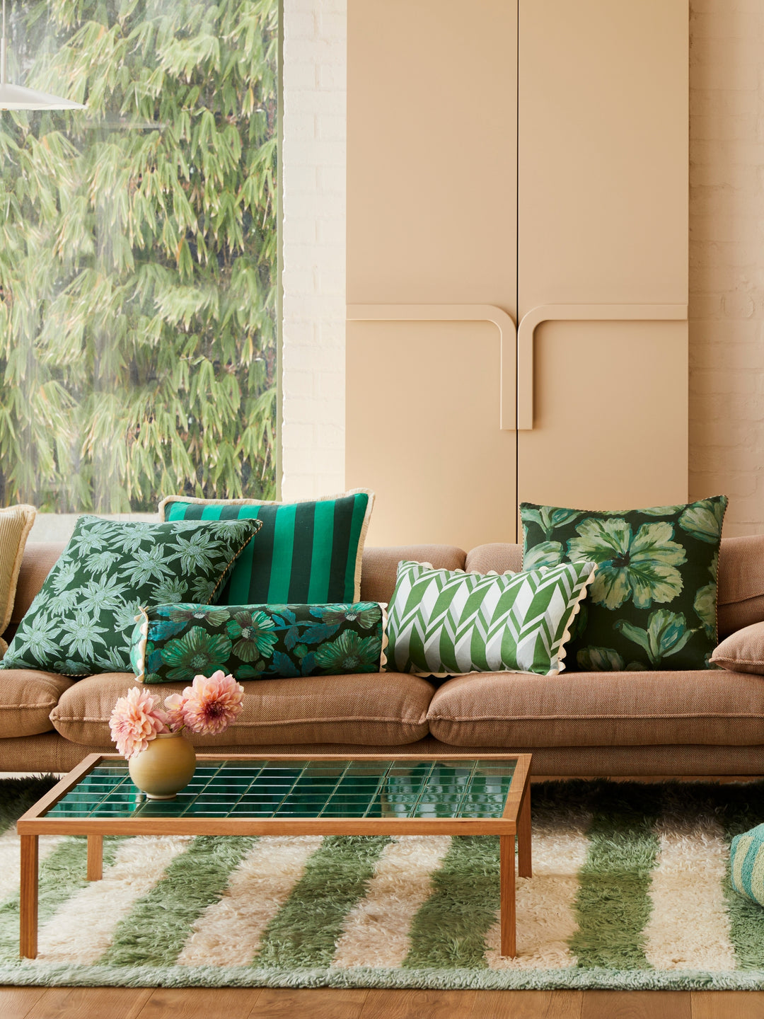 Woodland Emerald Bolster