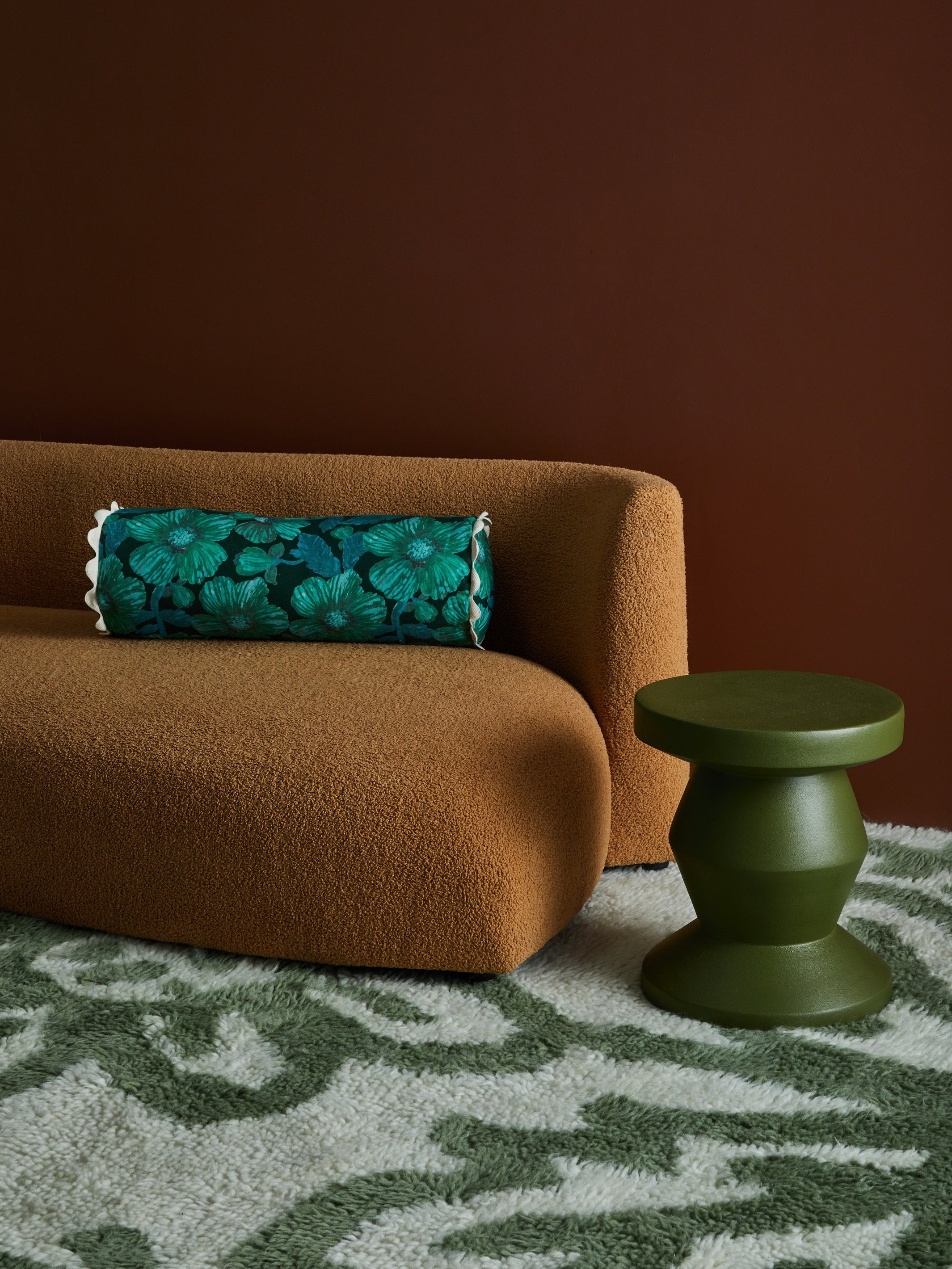 Woodland Emerald Bolster
