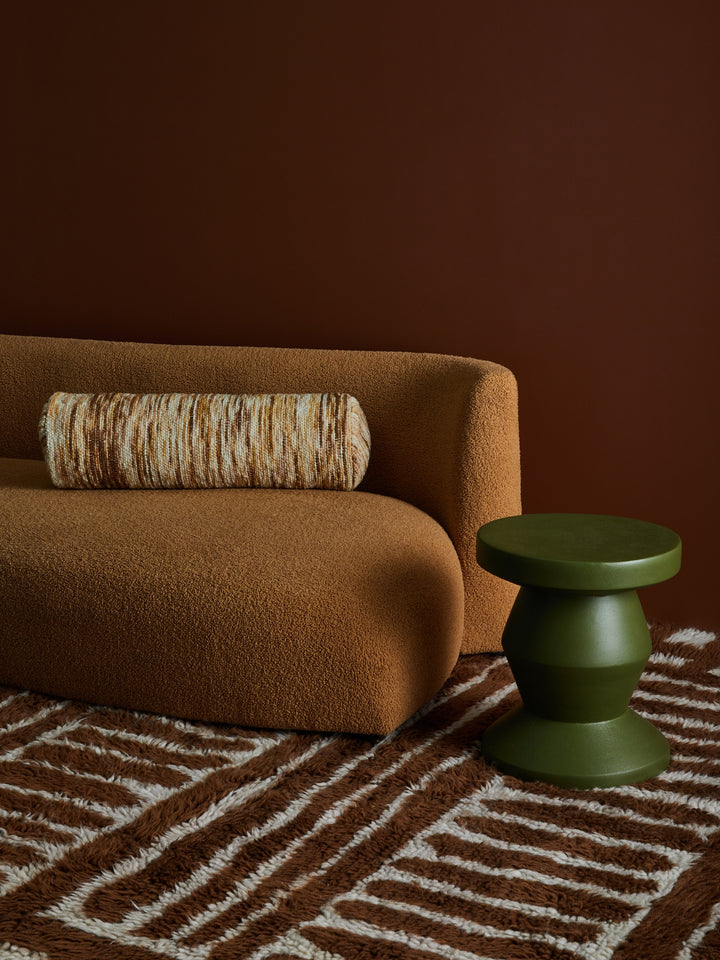 Wool Marle Cream Bolster