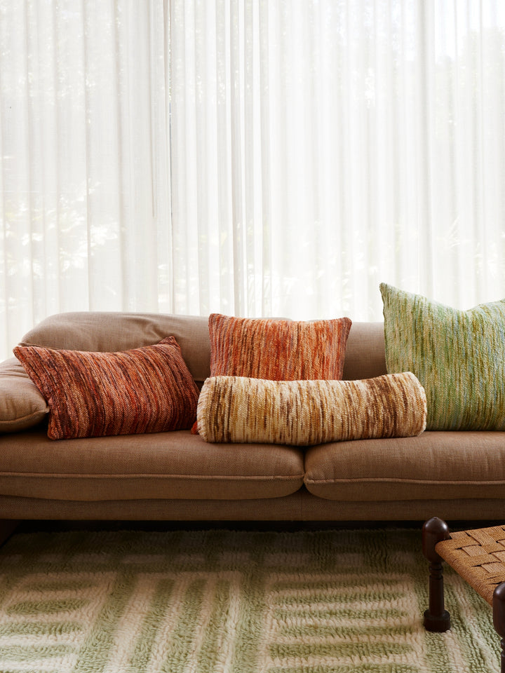 Wool Marle Cream Bolster