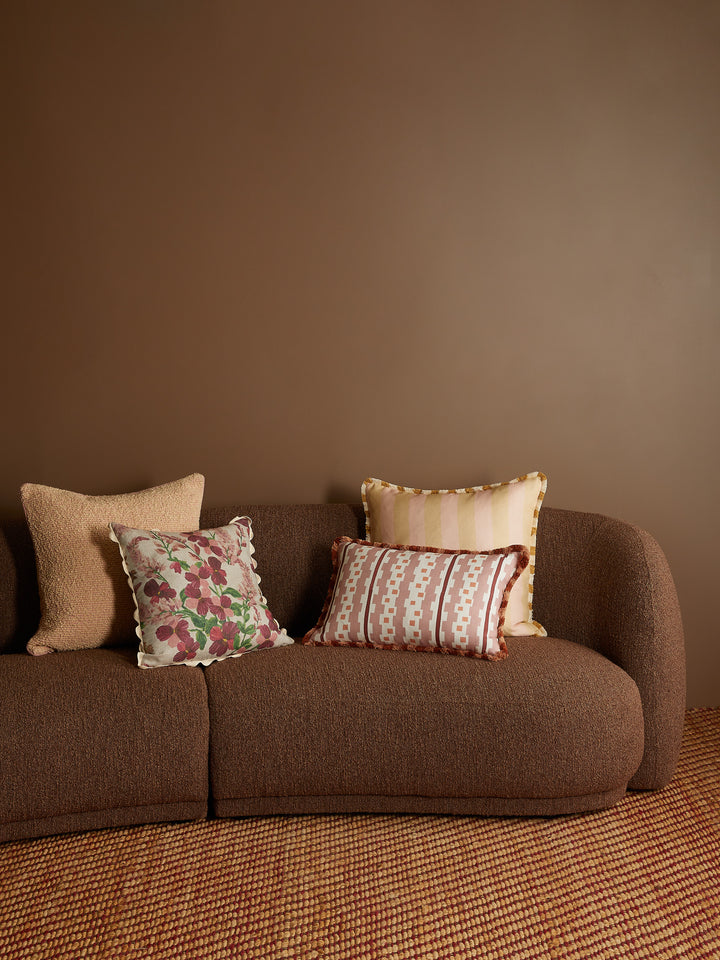 Bauhaus Buff Linen Cushion