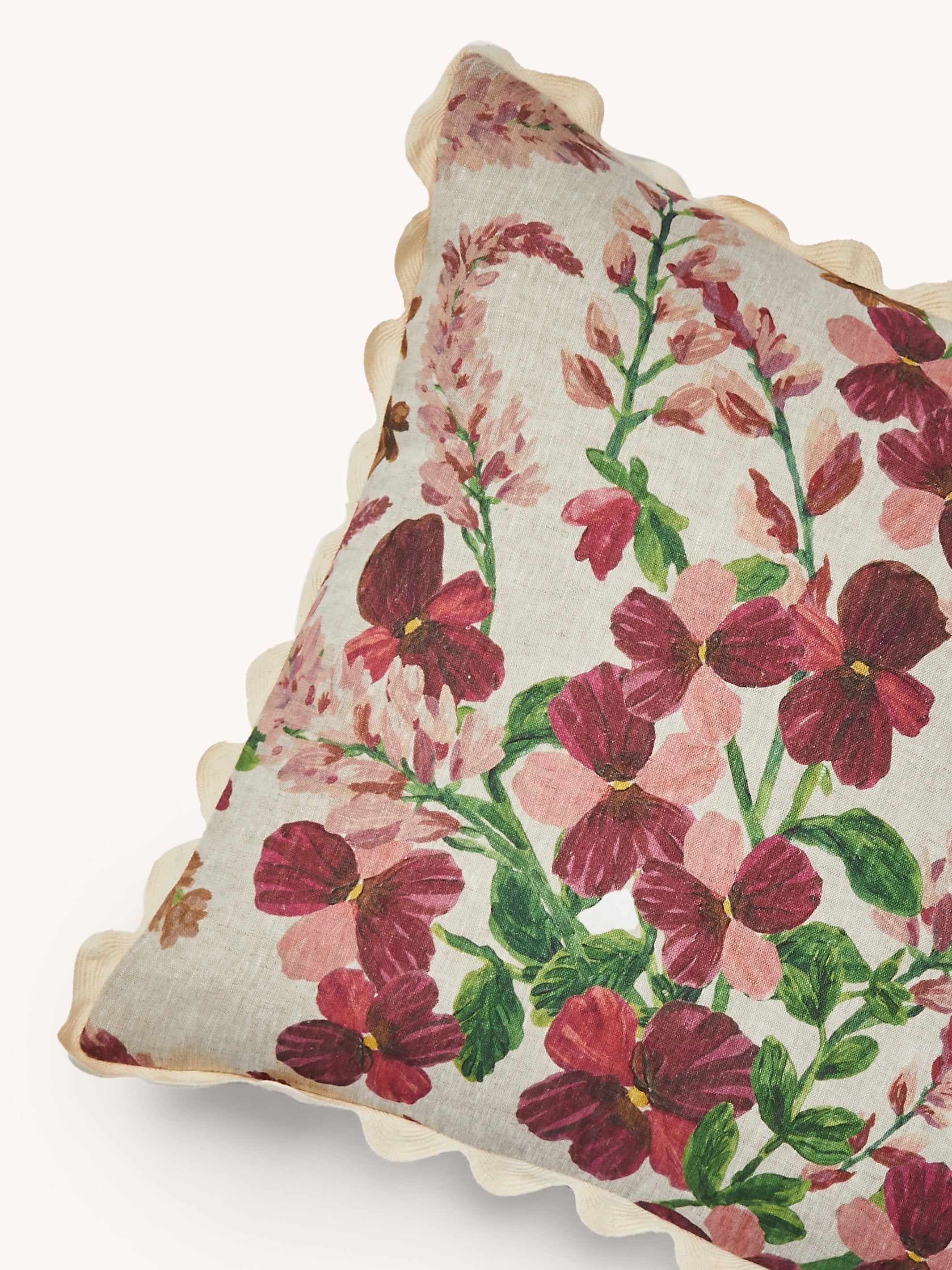 Lupin Multi Linen Cushion