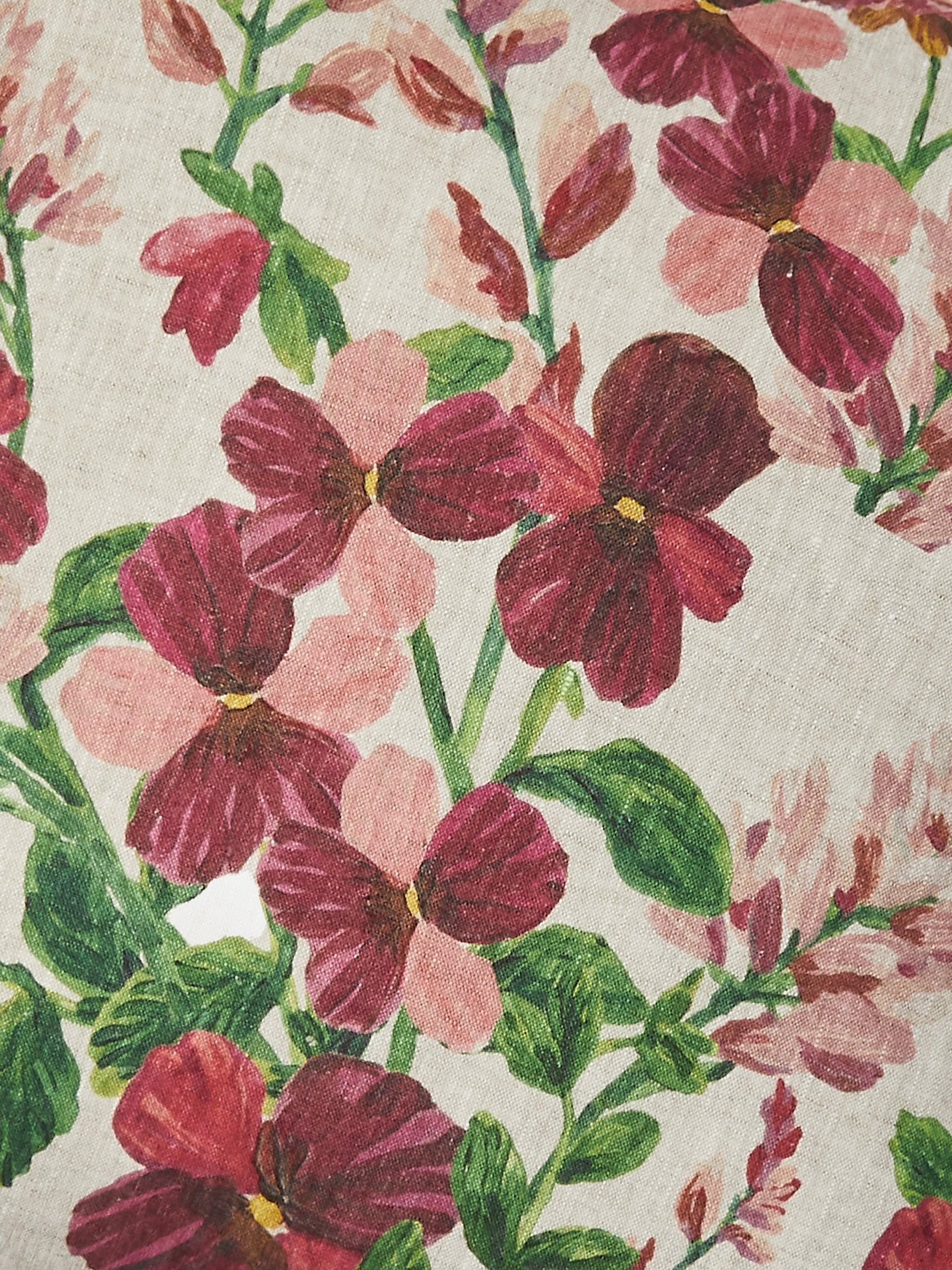 Lupin Multi Linen Cushion