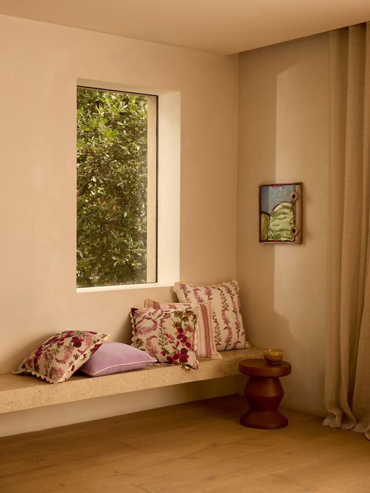 Lupin Multi Linen Cushion